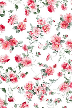花卉印花花型图片