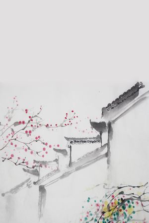 手绘印花花型图片