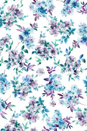 花卉印花花型图片