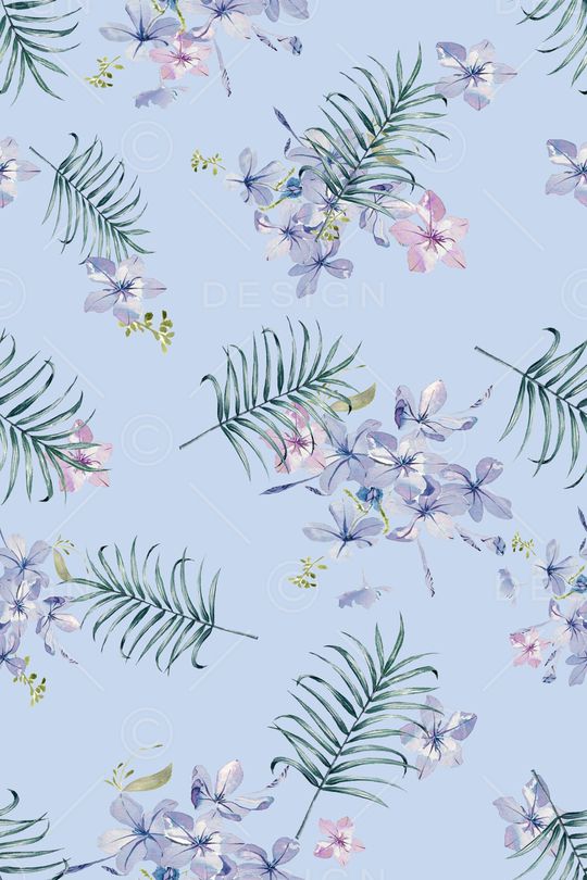 小碎花印花花型图片