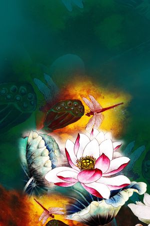定位印花花型图片
