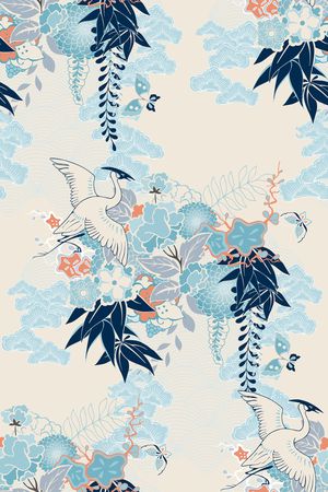 花卉印花花型图片