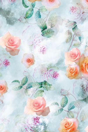 花朵印花花型图片