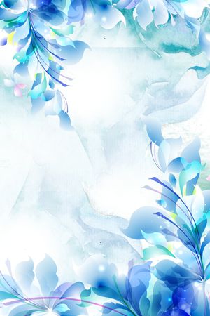 花朵印花花型图片
