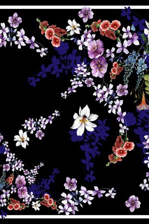 小碎花印花花型图片