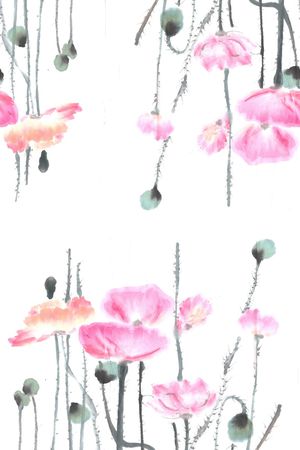 花卉印花花型图片