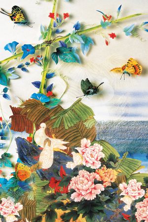 大花印花花型图片