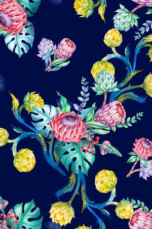 花卉印花花型图片