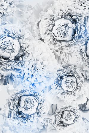 乱花印花花型图片