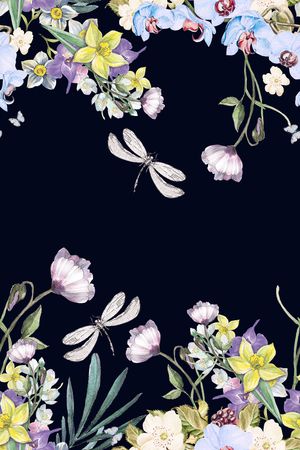 小碎花印花花型图片