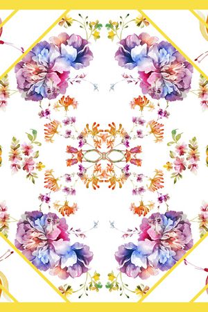 清新印花花型图片