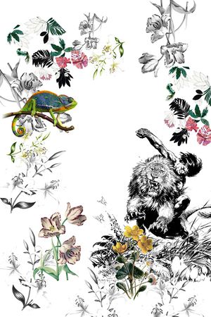 花卉印花花型图片