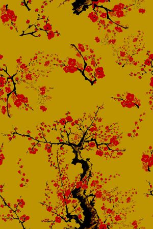 花朵印花花型图片