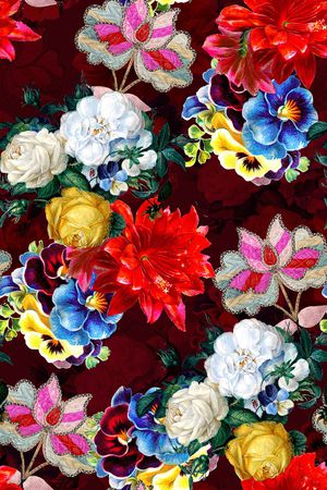 时尚印花花型图片