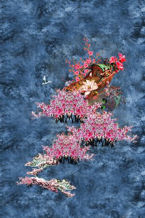 定位印花花型图片