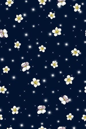 碎花印花花型图片