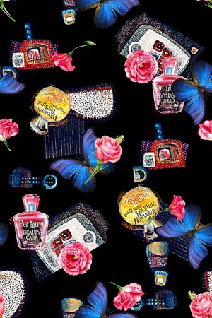 花卉印花花型图片
