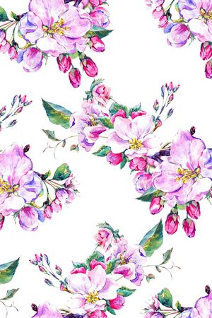乱花印花花型图片