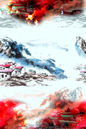 原创印花花型图片