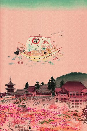 日本印花花型图片
