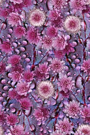花卉印花花型图片