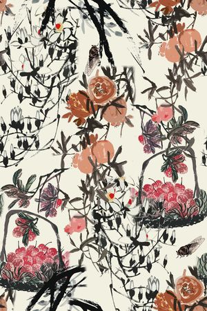 女装印花花型图片