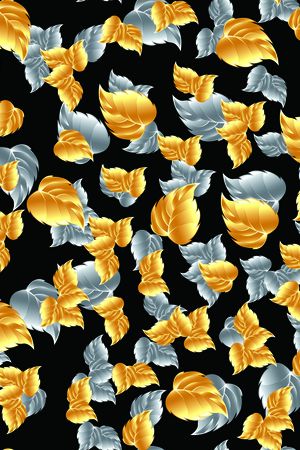 小碎花印花花型图片