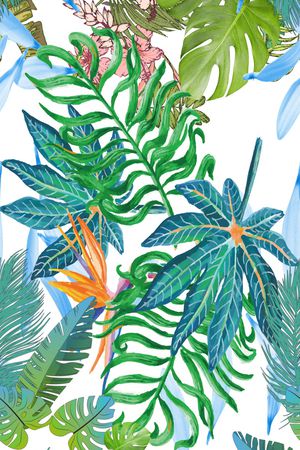 植物印花花型图片