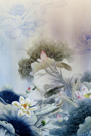 数码花型印花花型图片
