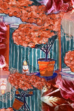 民族风印花花型图片
