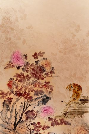 花卉印花花型图片
