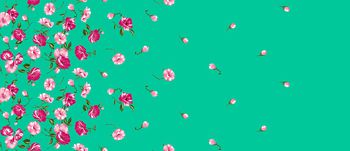 小碎花印花花型图片