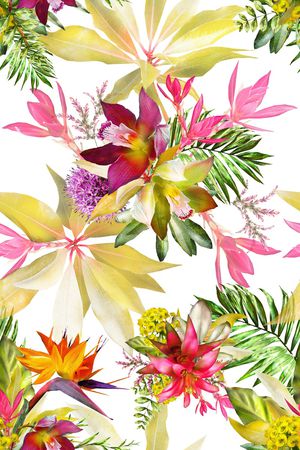 tropical印花花型图片