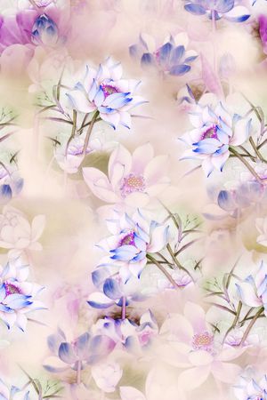 休闲印花花型图片