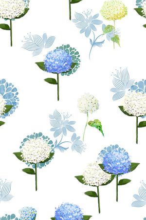 田园印花花型图片