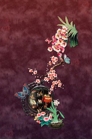 定位印花花型图片