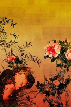 香云纱印花花型图片