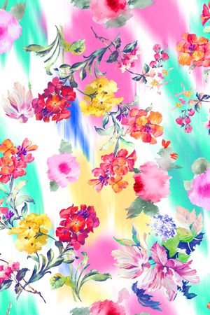 专色底印花花型图片