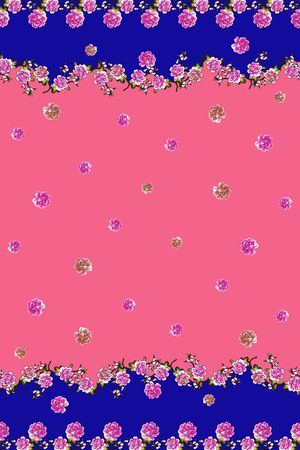 双边定位印花花型图片