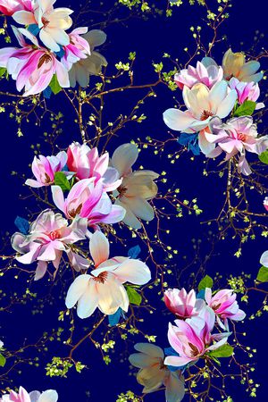 花卉印花花型图片