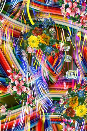 时尚印花花型图片