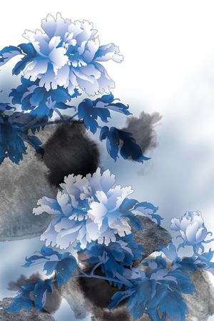洋阳---定位印花花型图片
