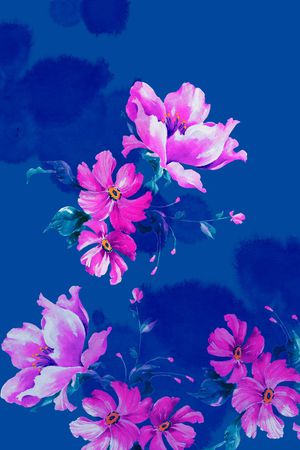 洋阳---定位印花花型图片