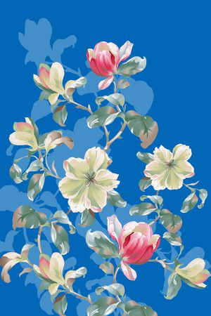 洋阳---定位印花花型图片