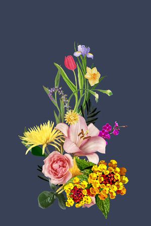 定位印花花型图片