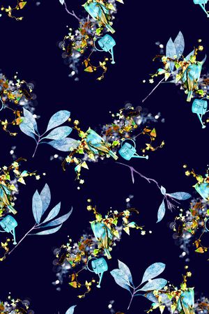 复古印花花型图片