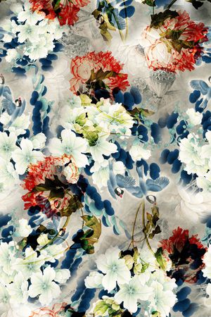 花卉印花花型图片