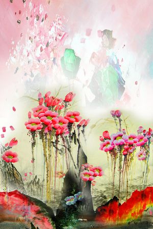 定位印花花型图片