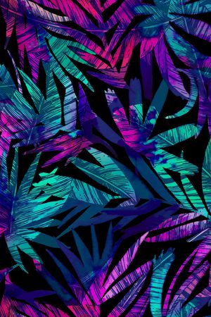 花朵印花花型图片