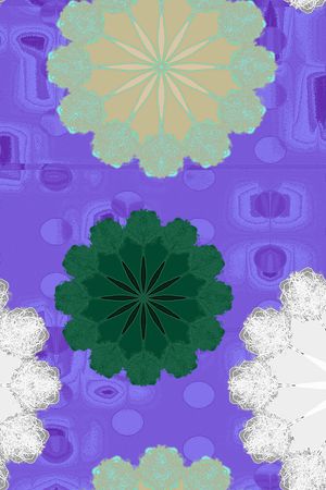 佩斯利印花花型图片